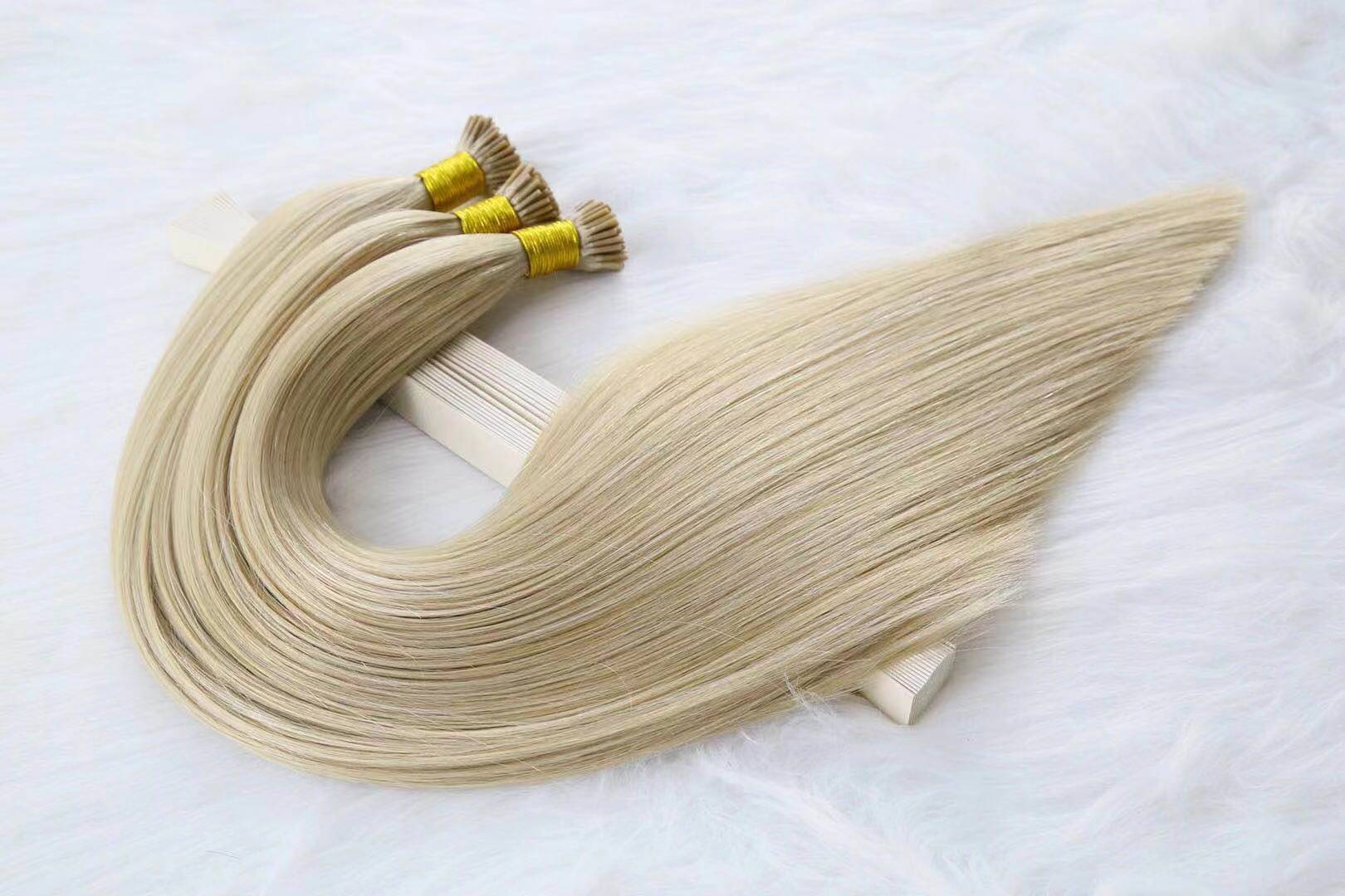 China factory price italy glue pre-bonded hair extensions QM252